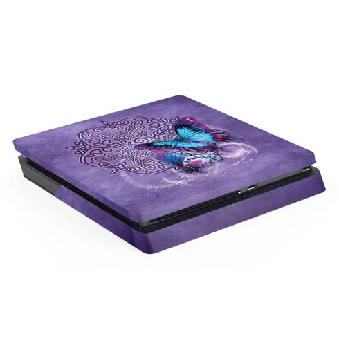 Butterfly Celtic Knot by Brigid Ashwood PlayStation PS4 Skins